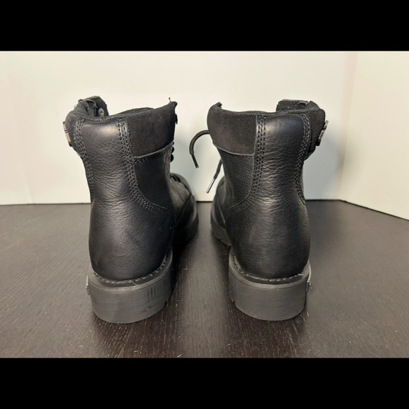 Harley Davidson Chipman Leather Motorcycle Riding Boots Black Mens 11 main image 4